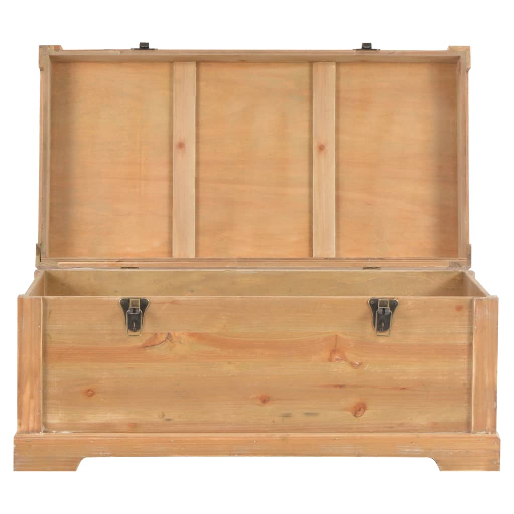 Storage Chest with Cushion 80x40x40 cm MDF