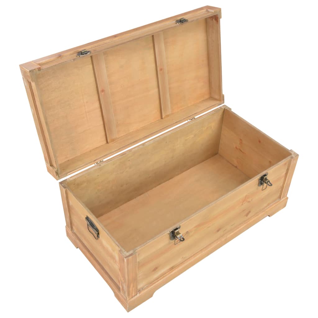 Storage Chest with Cushion 80x40x40 cm MDF