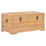 Storage Chest with Cushion 80x40x40 cm MDF