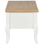 TV Cabinet White 100x35x35 cm Wood