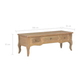 TV Cabinet Brown 100x35x35 cm Wood