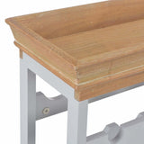 Wine Cabinet Grey 70x22.5x70.5 cm MDF - 45-Degree Angle