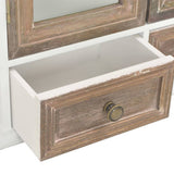 Wall Cabinet White 49x22x59 cm Engineered Wood