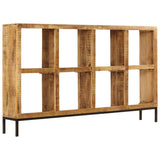 Sideboard 160x25x95 cm Solid Mango Wood - Extra Image
