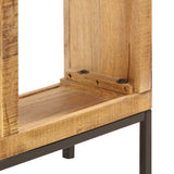 Sideboard 160x25x95 cm Solid Mango Wood - 45-Degree Angle