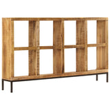 Sideboard 160x25x95 cm Solid Mango Wood - Low Angle