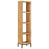 Bookshelf 40x30x175 cm Solid Mango Wood - Extra Image