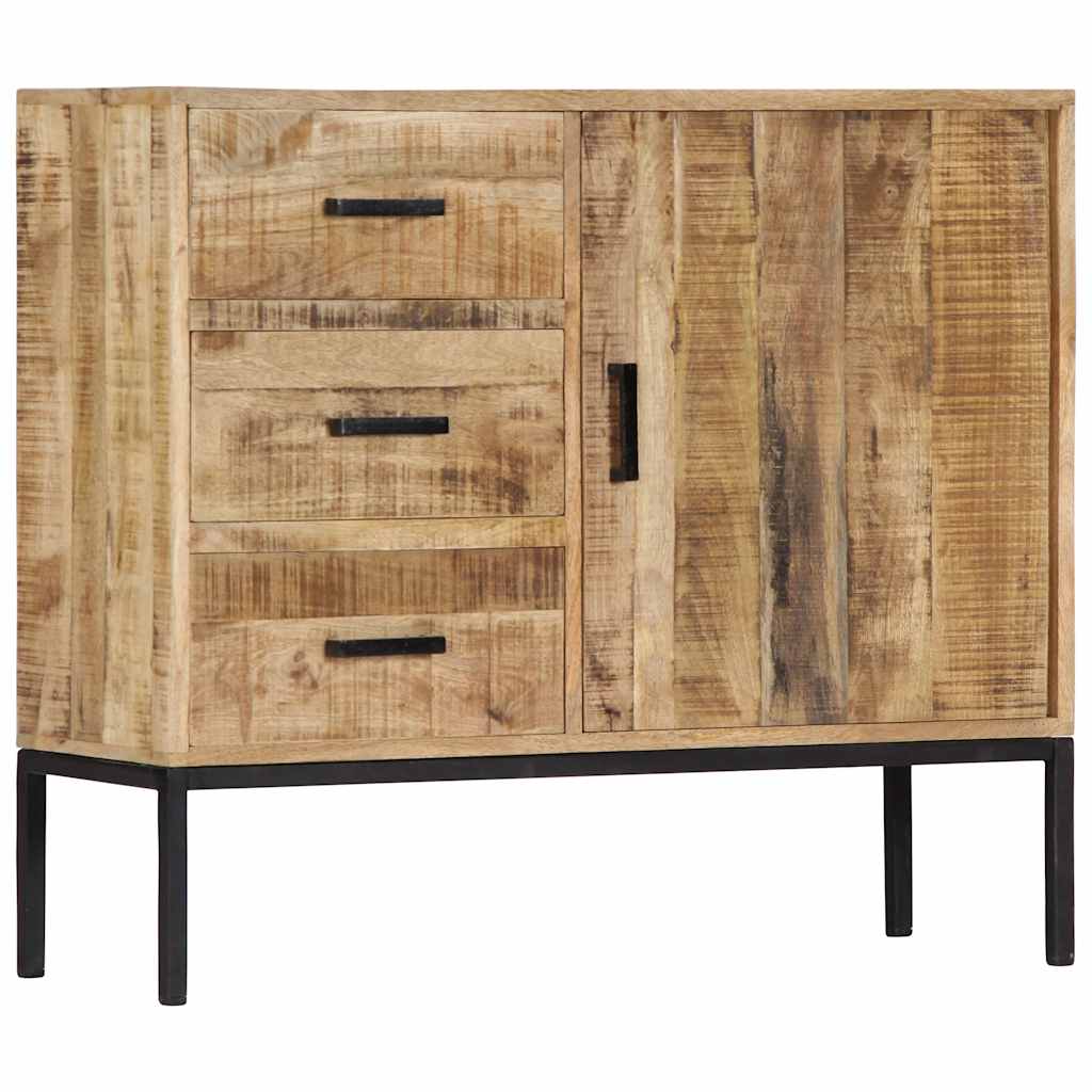 Sideboard 88x30x71 cm Solid Mango Wood
