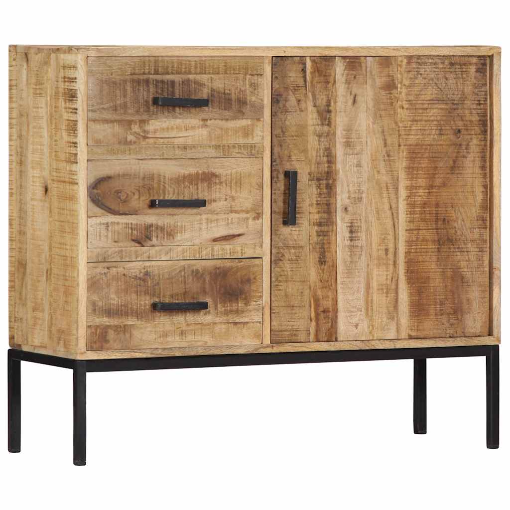 Sideboard 88x30x71 cm Solid Mango Wood
