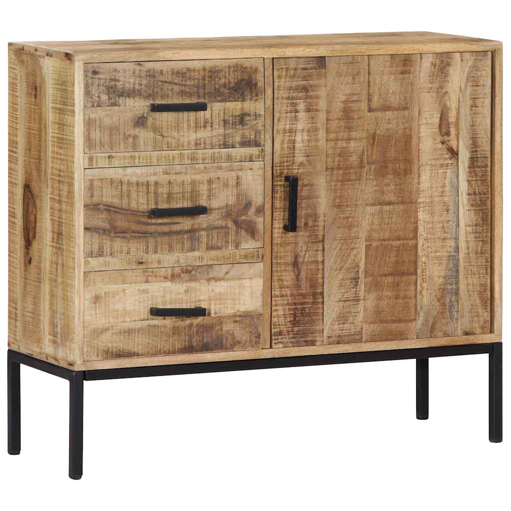 Sideboard 88x30x71 cm Solid Mango Wood