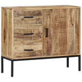 Sideboard 88x30x71 cm Solid Mango Wood