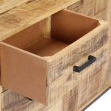 Sideboard 88x30x71 cm Solid Mango Wood