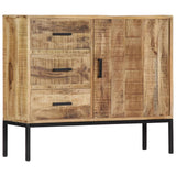 Sideboard 88x30x71 cm Solid Mango Wood - Extra Image