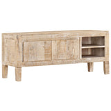 TV Cabinet 110x35x46 cm Solid Mango Wood