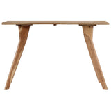 Dining Table 120x58x76 cm Solid Acacia Wood - Side View