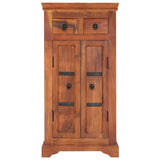 Sideboard 50x30x100 cm Solid Acacia Wood - Front View