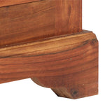 Sideboard 62x30x75 cm Solid Acacia Wood - Low Angle