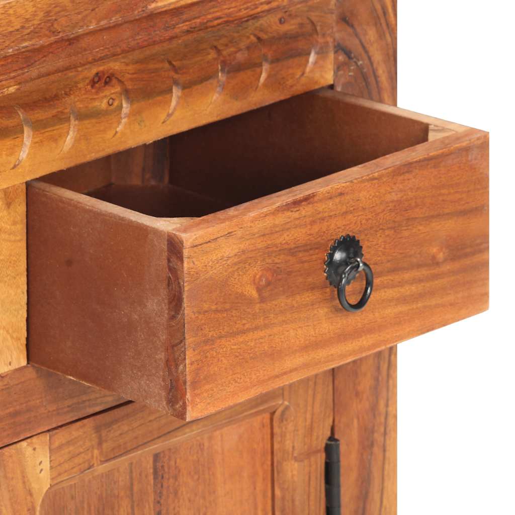 Sideboard 63x30x75 cm Solid Acacia Wood