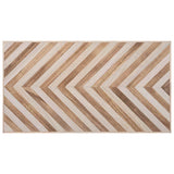 Coffee Table 110x60x37 cm Solid Wood - Top-Down View