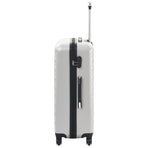 Hardcase Trolley Set 3 pcs Bright Silver ABS