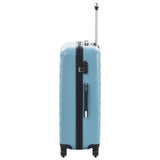 Hardcase Trolley Set 3 pcs Blue ABS - 45-Degree Angle