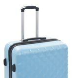 Hardcase Trolley Set 3 pcs Blue ABS - Close-Up Angle