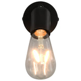 Spot Lights 2 pcs with Filament Bulbs 2 W Black E27 - 45-Degree Angle