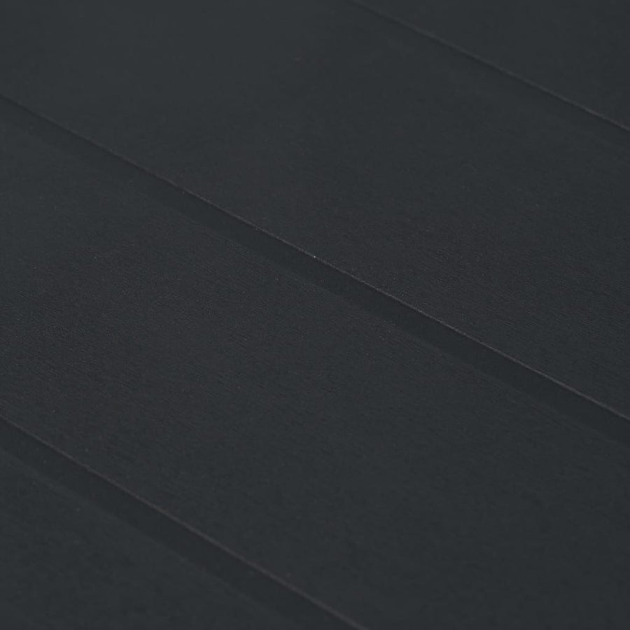 5 Piece Outdoor Dining Set Plastic Anthracite Rattan Look