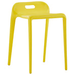Stackable Stools 4 pcs Multicolour Plastic