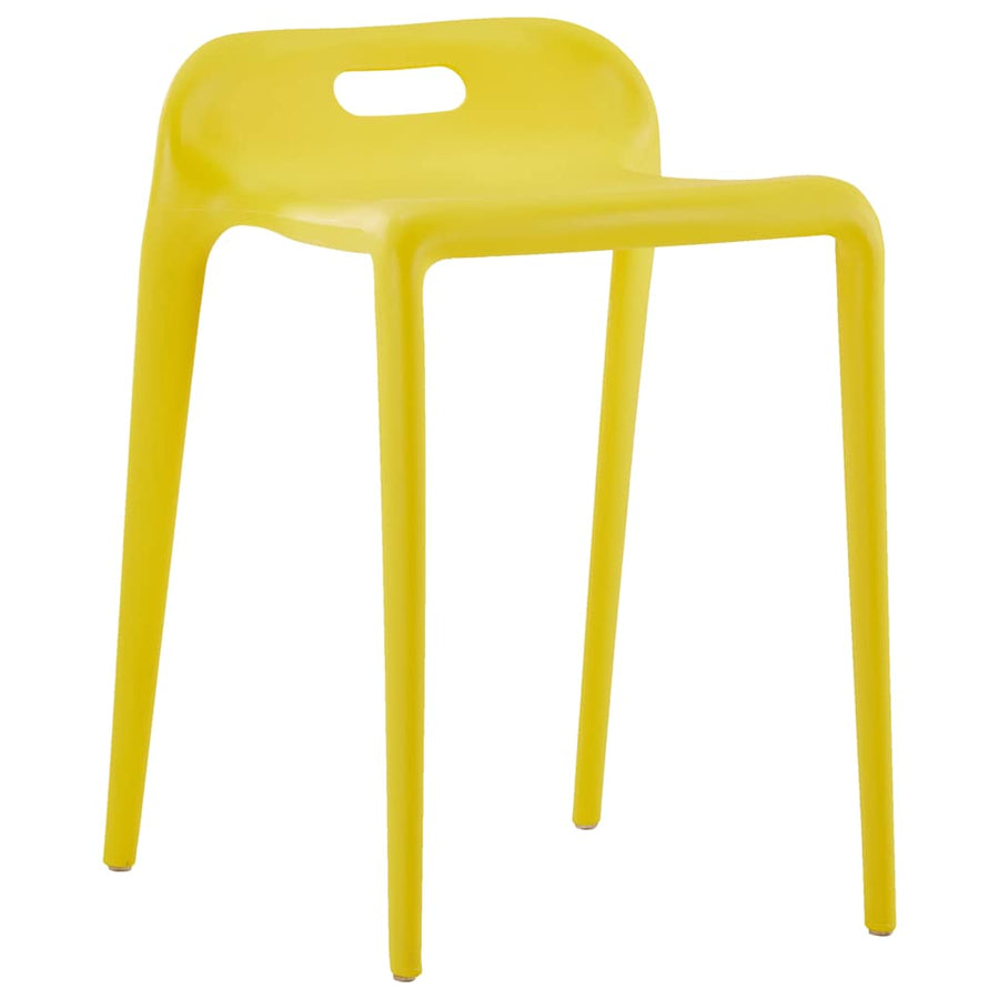 Stackable Stools 4 pcs Multicolour Plastic