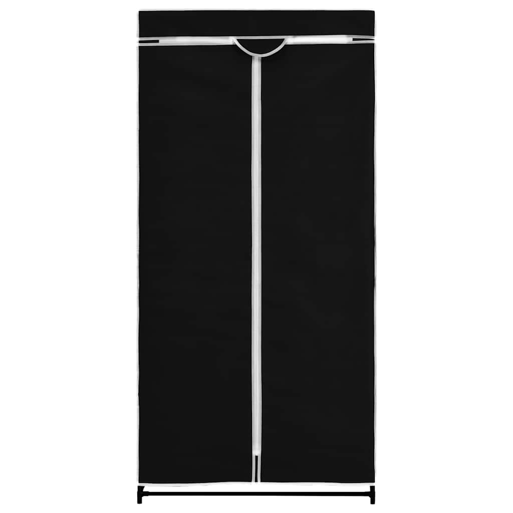 Wardrobe Black 75x50x160 cm