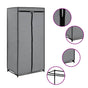 Wardrobe Grey 75x50x160 cm
