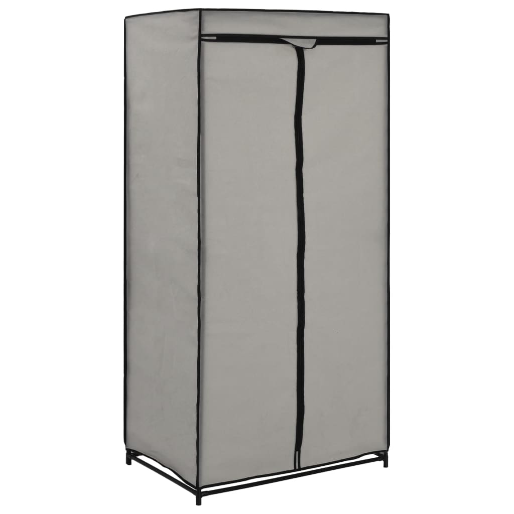 Wardrobe Grey 75x50x160 cm