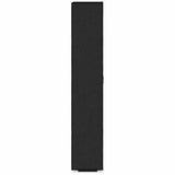 Shoe Cabinet Black 60x30x166 cm Fabric