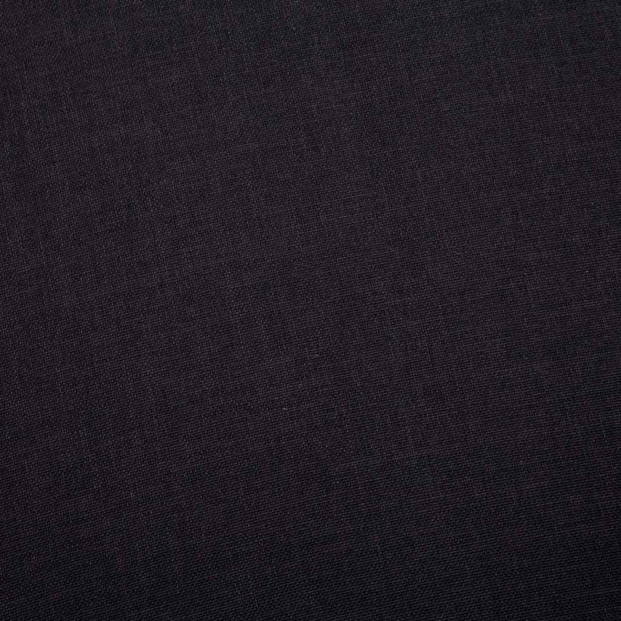2-Seater Sofa Fabric Black