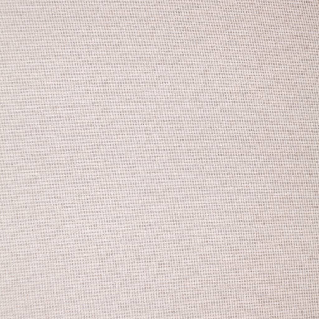 3-Seater Sofa Fabric Cream