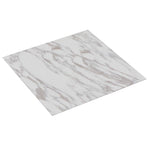 Flooring Planks White Marble 5.11 m² 55 pcs PVC