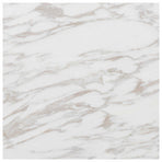 Flooring Planks White Marble 5.11 m² 55 pcs PVC