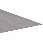 Flooring Planks Dark Grey Melange 5.11 m² 55 pcs PVC