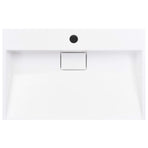 Wash Basin 60x38x11 cm Mineral Cast/Marble Cast White