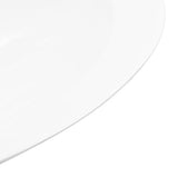 Wash Basin 59.3x35.1x10.7 cm Mineral Cast/Marble Cast White - Rear View