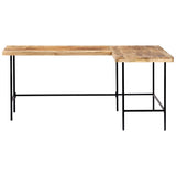 Desk 180x120x76 cm Solid Mango Wood