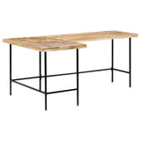 Desk 180x120x76 cm Solid Mango Wood
