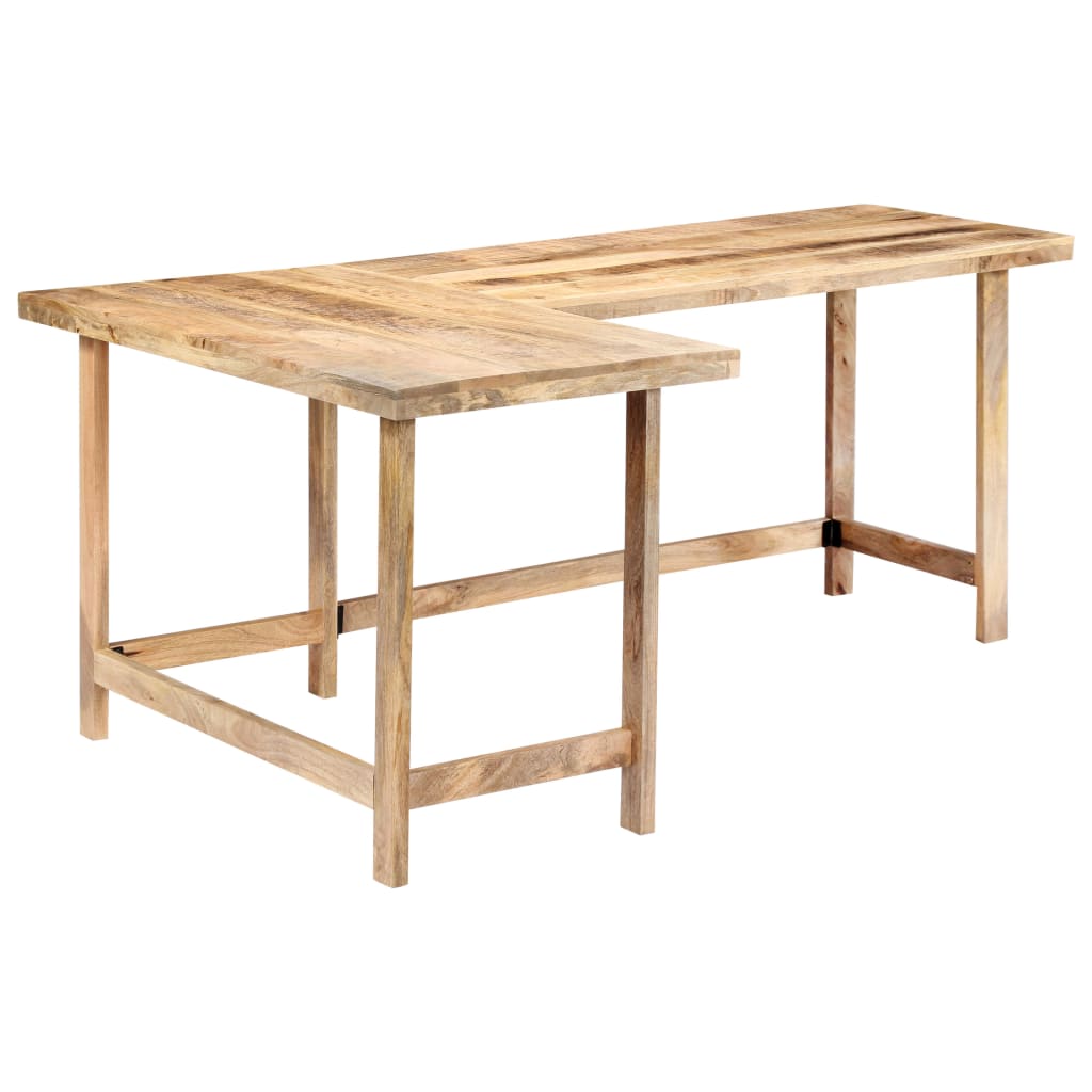 Desk 180x120x76 cm Solid Mango Wood
