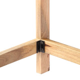 Desk 180x120x76 cm Solid Mango Wood - 45-Degree Angle
