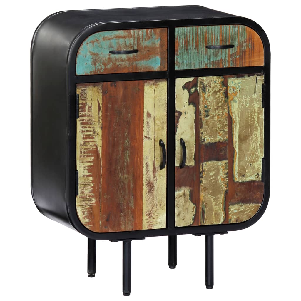 Sideboard 60x30x75 cm Solid Reclaimed Wood