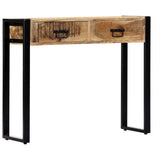 Console Table 90x30x75 cm Solid Mango Wood - Extra Image