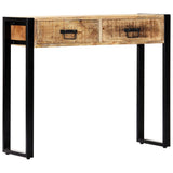 Console Table 90x30x75 cm Solid Mango Wood - Extra Image