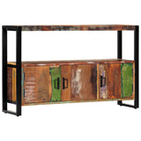 Sideboard 120x30x75 cm Solid Reclaimed Wood - Extra Image