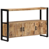 Side Cabinet 120x30x75 cm Solid Mango Wood - Extra Image